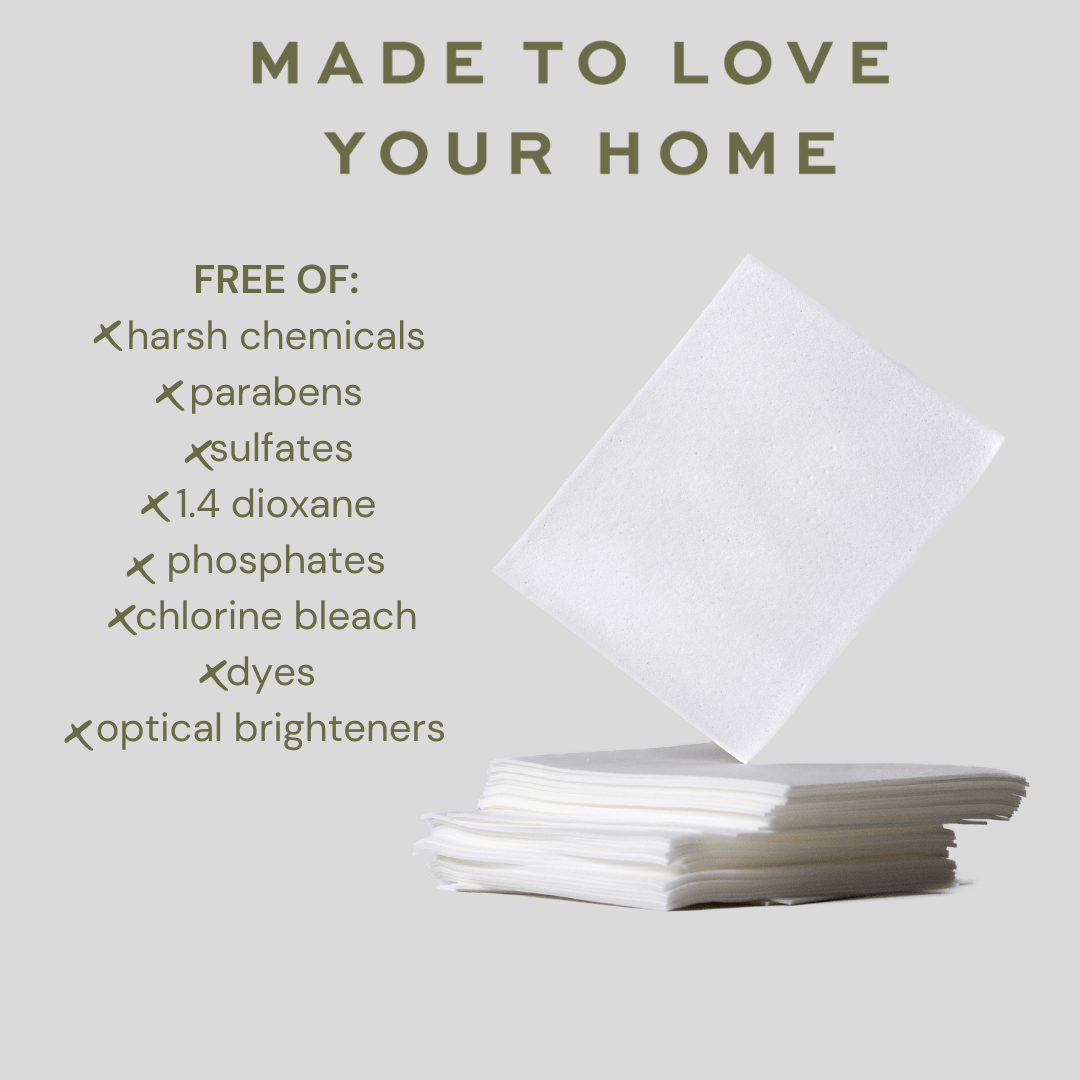 June &amp; Papi Unscented Laundry Detergent Sheets - Gift Smack Gift Company