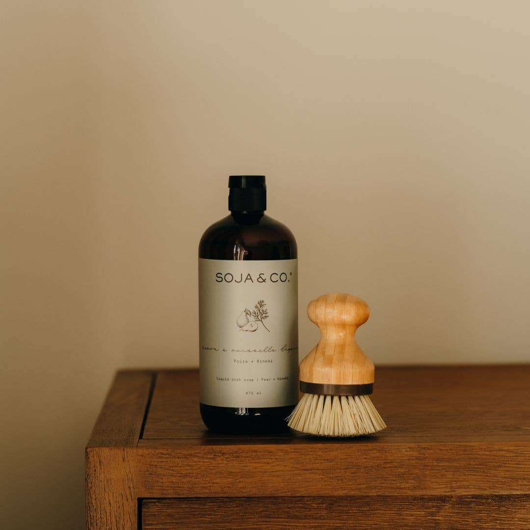 Liquid Dish Soap | Pear + Hinoki: 475ml - Gift Smack Gift Company