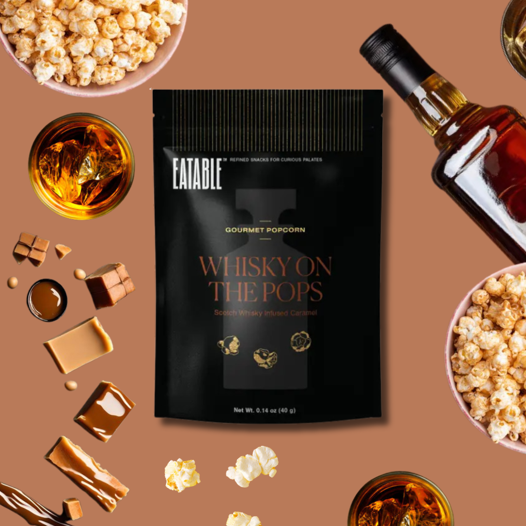 Whisky on the Pops - Gourmet Caramel Kettle Popcorn