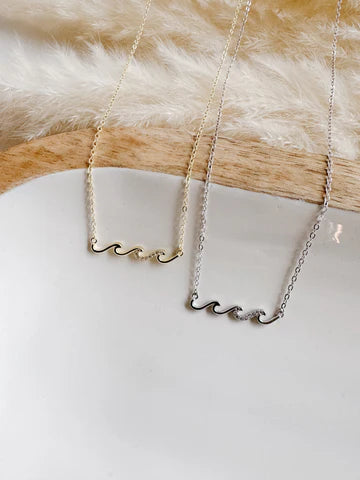 Ride the Surf Necklace - Sweet Three Designs