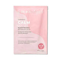 A packaged SmartMud Calm Soothing No-Mess Mud Mask by Patchology in a pink pouch.