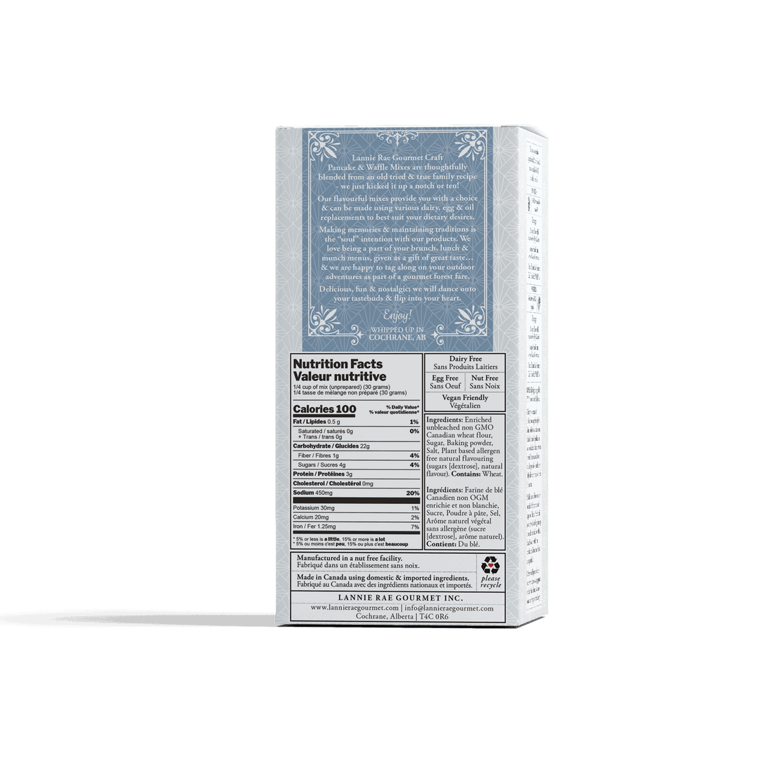 Wild Blueberry Gourmet Waffle &amp; Pancake Mix