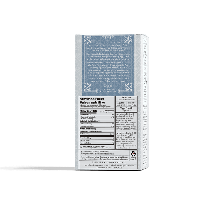 Wild Blueberry Gourmet Waffle &amp; Pancake Mix