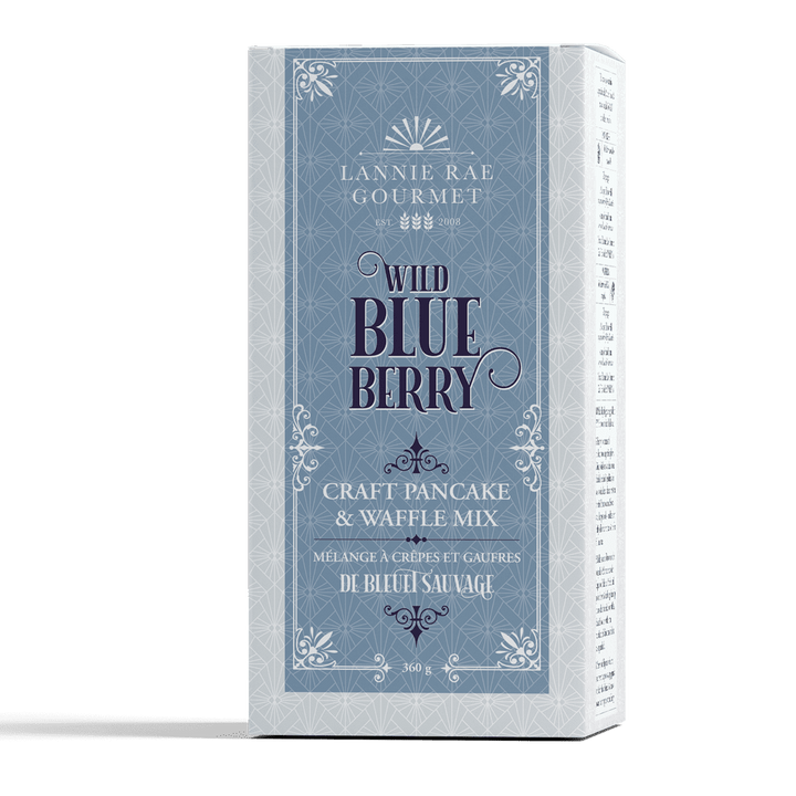 Wild Blueberry Gourmet Waffle &amp; Pancake Mix