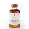 Single Forest Organic Maple Syrup from Cosman & Webb in a 250ml bottle, showcasing rich amber color and pure maple quality.