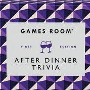 Raise your glasses and toast to good health and good fortune in this sophisticated after dinner quiz from Games Room, with a host of topics from literature and wine, to philosophy and fast cars! A fun way to end the evening, the questions are broad enough to appeal to everyone. Complete with 140 cards spanning a myriad of topics, you'll be the host with the most when you pull this out at your next dinner party! Presented in a geometric print box. Full instructions included.